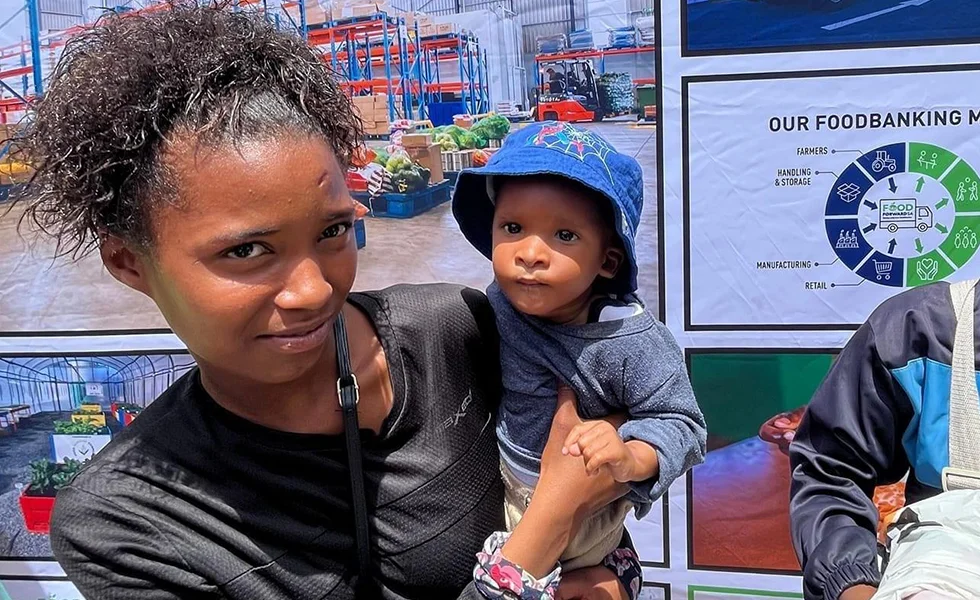 FoodForward SA’s Mother and Child Nutrition initiative (photo)